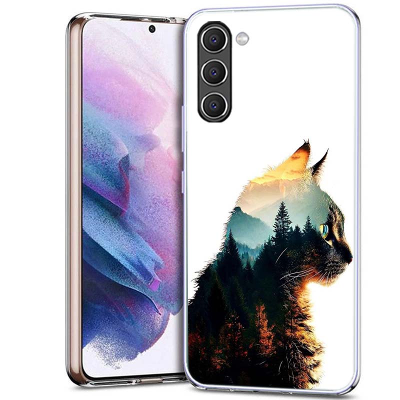 

Чехол для телефона Лес и Кот для Samsung A54 A14 A24 A34 A17 A37 A57 A55 A35 A25 A15 A13 A23 A33 A53 A07 A05S A04S A03 A73 Galaxy N Samsung A07