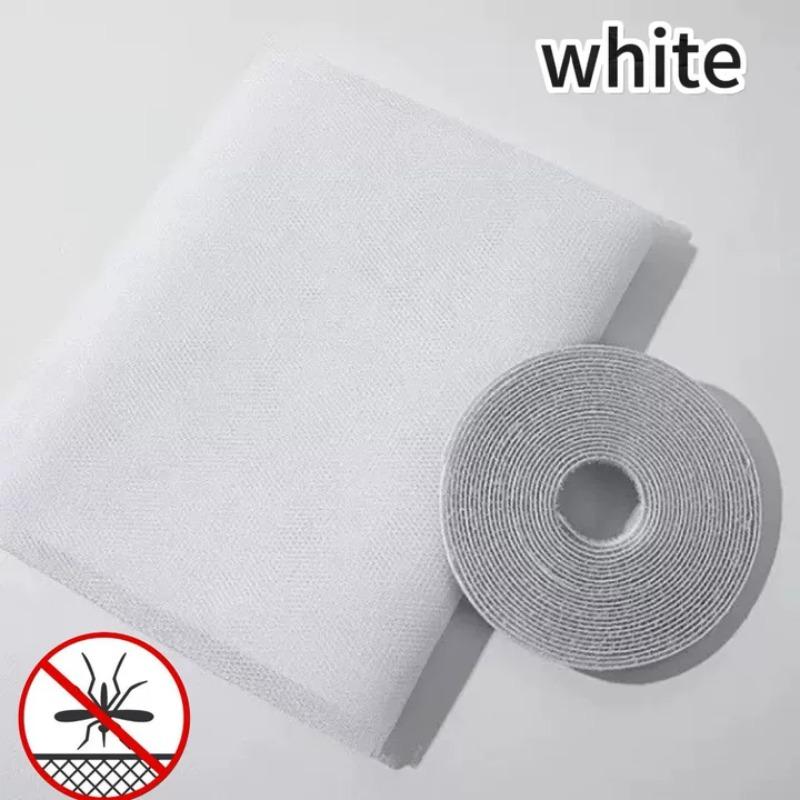 Summer DIY Mosquito Net Self-adhesive Thickened Anti-insect Fly Window Screen Mesh Easy Household Indoor Garden Protective Net