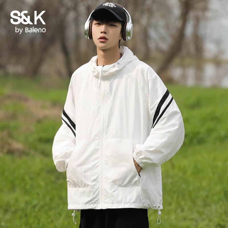 Baleno S&K Men s Breathable UPF50+ Sun Protection Jacket M