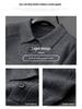 Fat Brother 2025 Plus Size Men's Polo Collar Fleece Knitwear - Thick Winter Woolen Layer