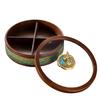 Dry Fruit Box with Compartments Compartmented for Afternoon Tea, Holiday Hosting