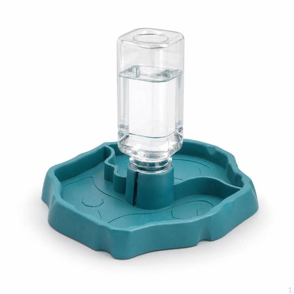 Automatic Water Dispenser AutomaticFillFed Reptile Dish LowProfile Waterer for Tortoises,
