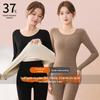 Women's Cashmere Silk Thermal Underwear Set: 37°C Self-Heating, Plus Velvet, Thick, for Autumn/Winter.