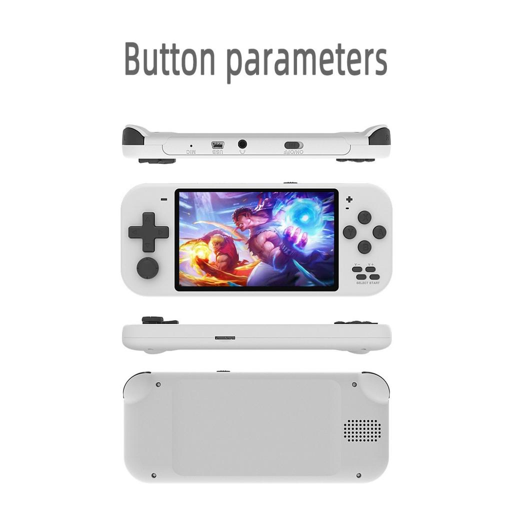 X20 NEUE MINI-Spielkonsole Hohe Klarheit Unterhaltung 4,3-Zoll-Bildschirm Retro Handheld Mini Arcade Videospiele für Kinder