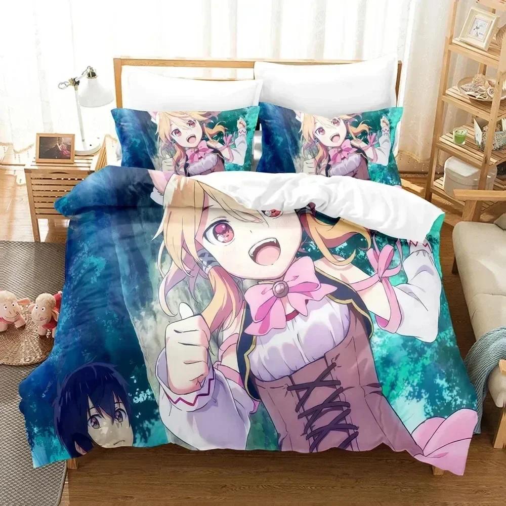 Anime Seirei Gensouki Bedding Set Boys Girls Twin Queen Size Duvet Cover Pillowcase Bed Kids Adult Fashion Home Textile