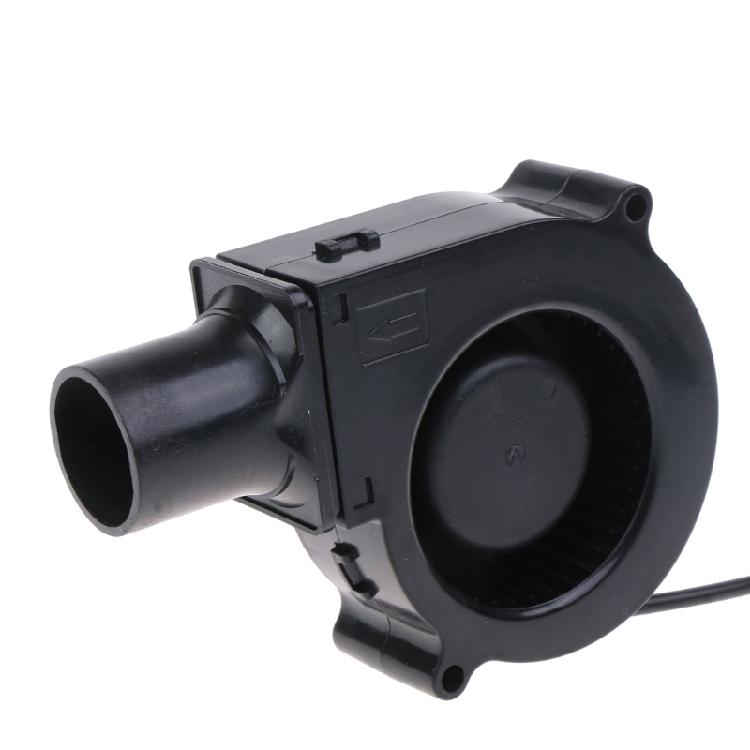 Ventilátor pro gril 7530 75mm Nastavitelná rychlost DC12V 3700R Kempingový vařič Ventilátor Blower
