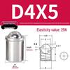 304 Stainless Steel Spring-Loaded Ball Plunger with Limit Screw