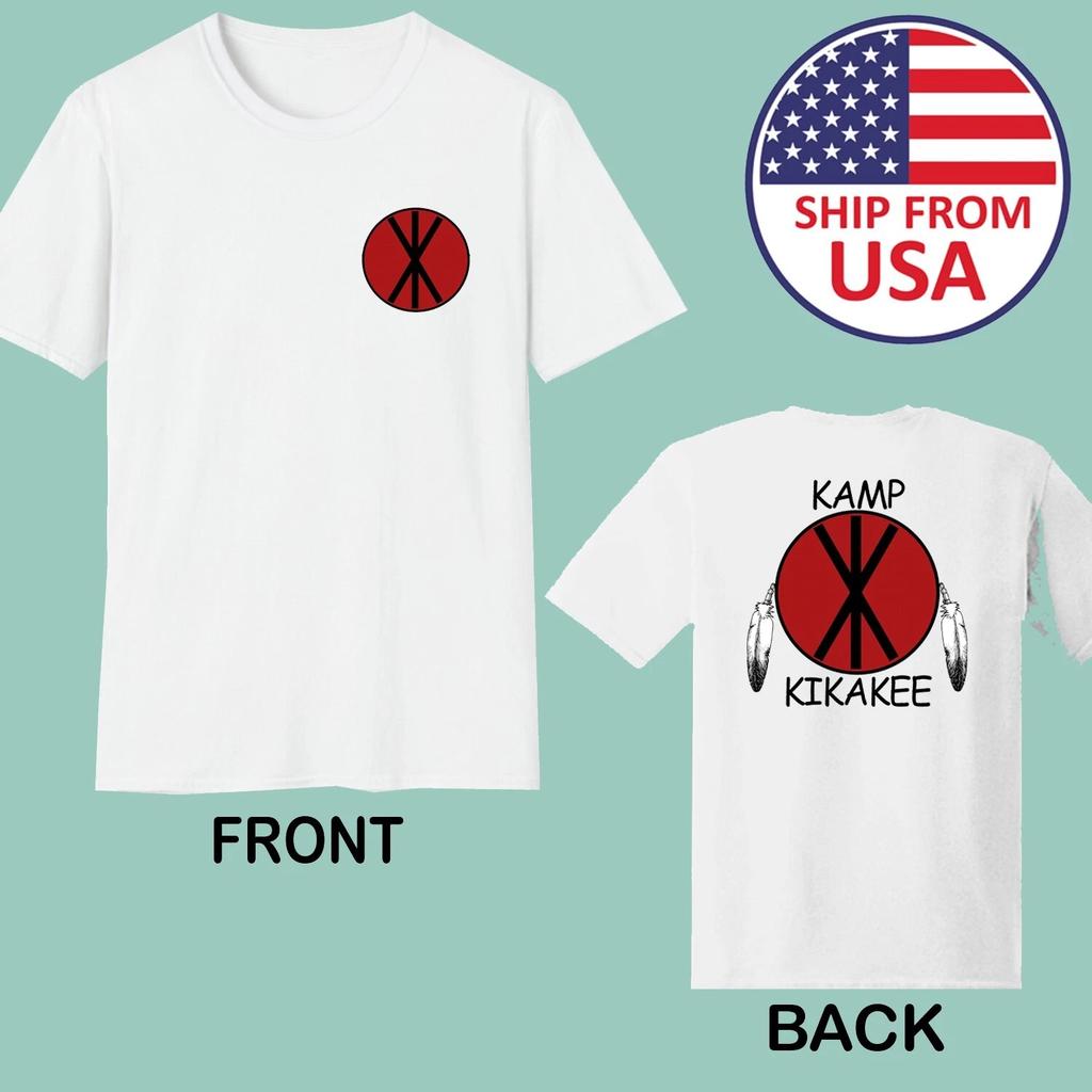 Kamp Kikakee Men's White Size S To 5XL