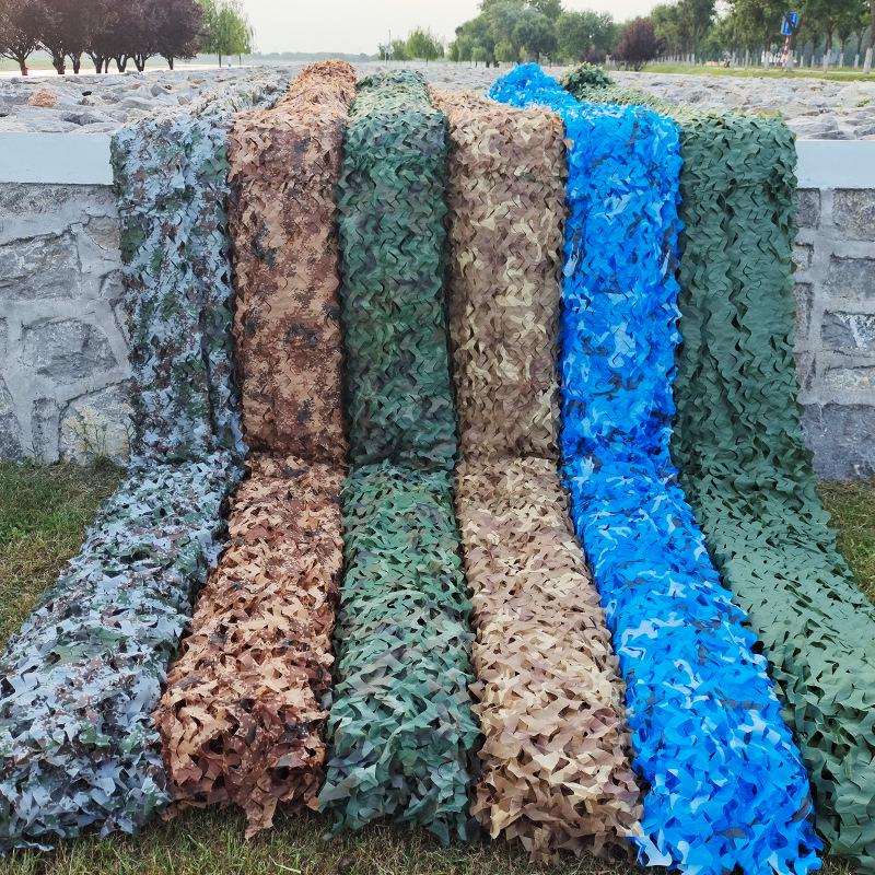 Single Layer Camo Net for Jungle, Desert, Ocean, Mountain, Anti-Drone Protection, In Stock