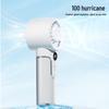 Portable USB Rechargeable Mini Handheld Turbo Fan with Digital Display