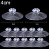 Transparent Mushroom Head Suckers Hanging Hooks for Window Wall Strong Vacuum Sucker Towel Hanger Glass Suction Cup Wholesale