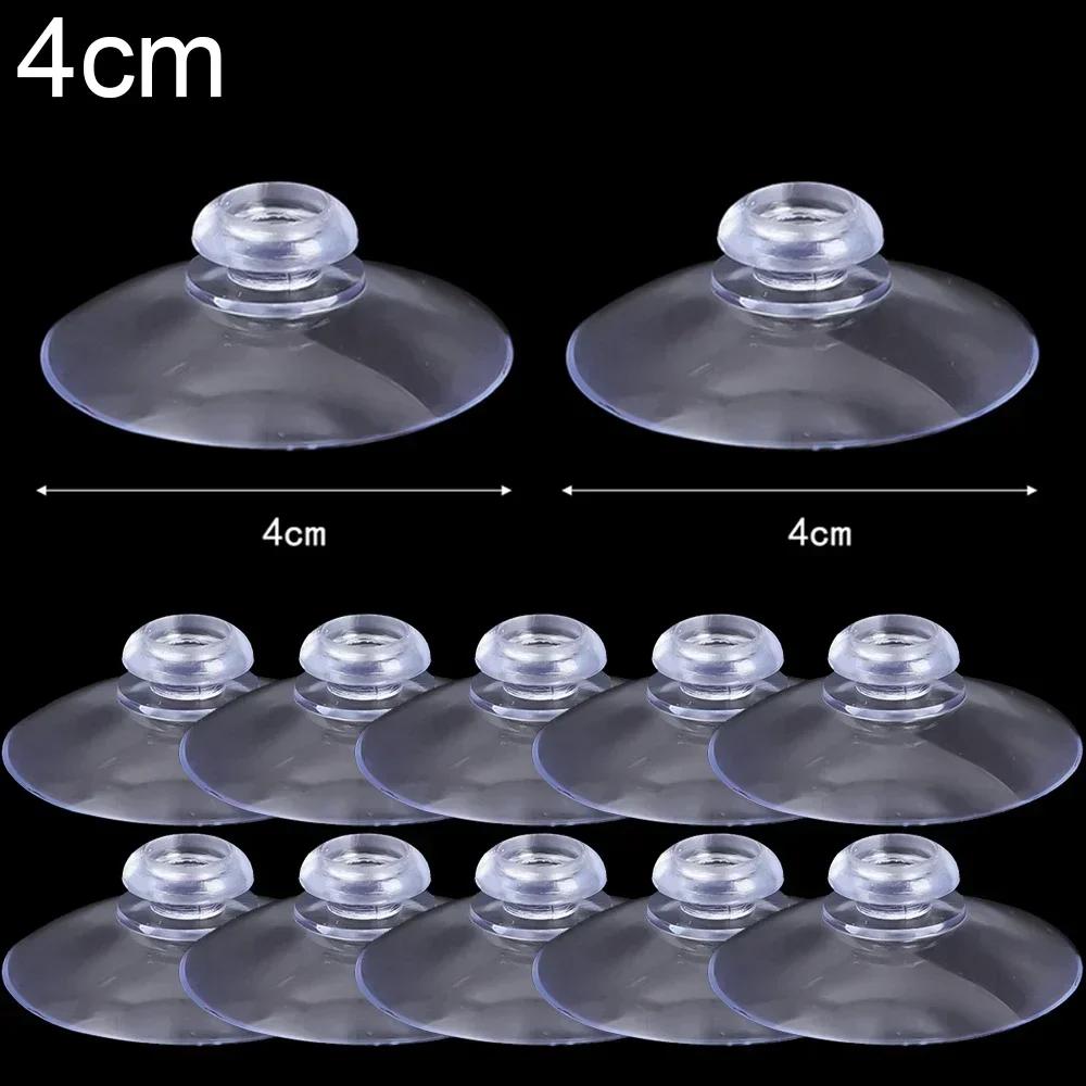 Transparent Mushroom Head Suckers Hanging Hooks for Window Wall Strong Vacuum Sucker Towel Hanger Glass Suction Cup Wholesale