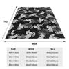 Dirt Bike Lovers Motocross Motorcycle Fleece Blankets Cross-Rally Cartoon Fashion Throw Blanket Home Hotel Sofa Bedspread Warm