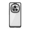 Transparent PMMA + TPU Case For Honor Magic6 Pro Magic6Pro 5G Full Protection Bumper Colorful Soft Border Hard Back Shell Cover