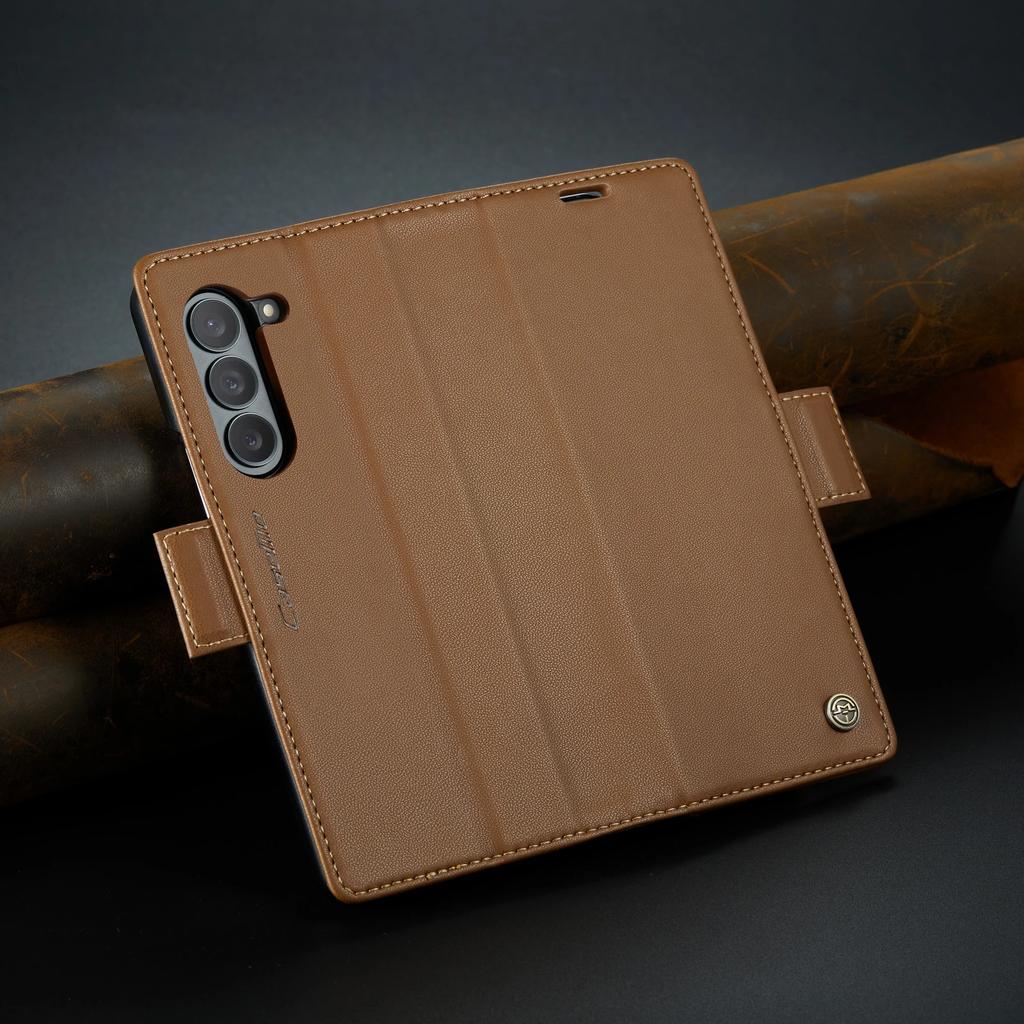 Business Wallet Cards Solt Leather Case for Samsung Galaxy Z FOLD 6 5 5G Fold5 ZFOLD5 Full Protection Bag Book Cover Flip Fundas