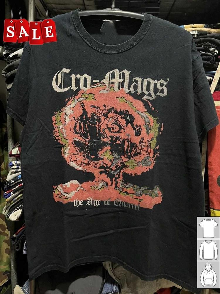 

New Popular CroMags The Age of Quarrel Gift For Fans Men All Size TH422 Unisex T-Shirt XL