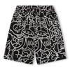 Molo [26ss] 3 8 Years AbArt Art Print Shorts Akis9pt006