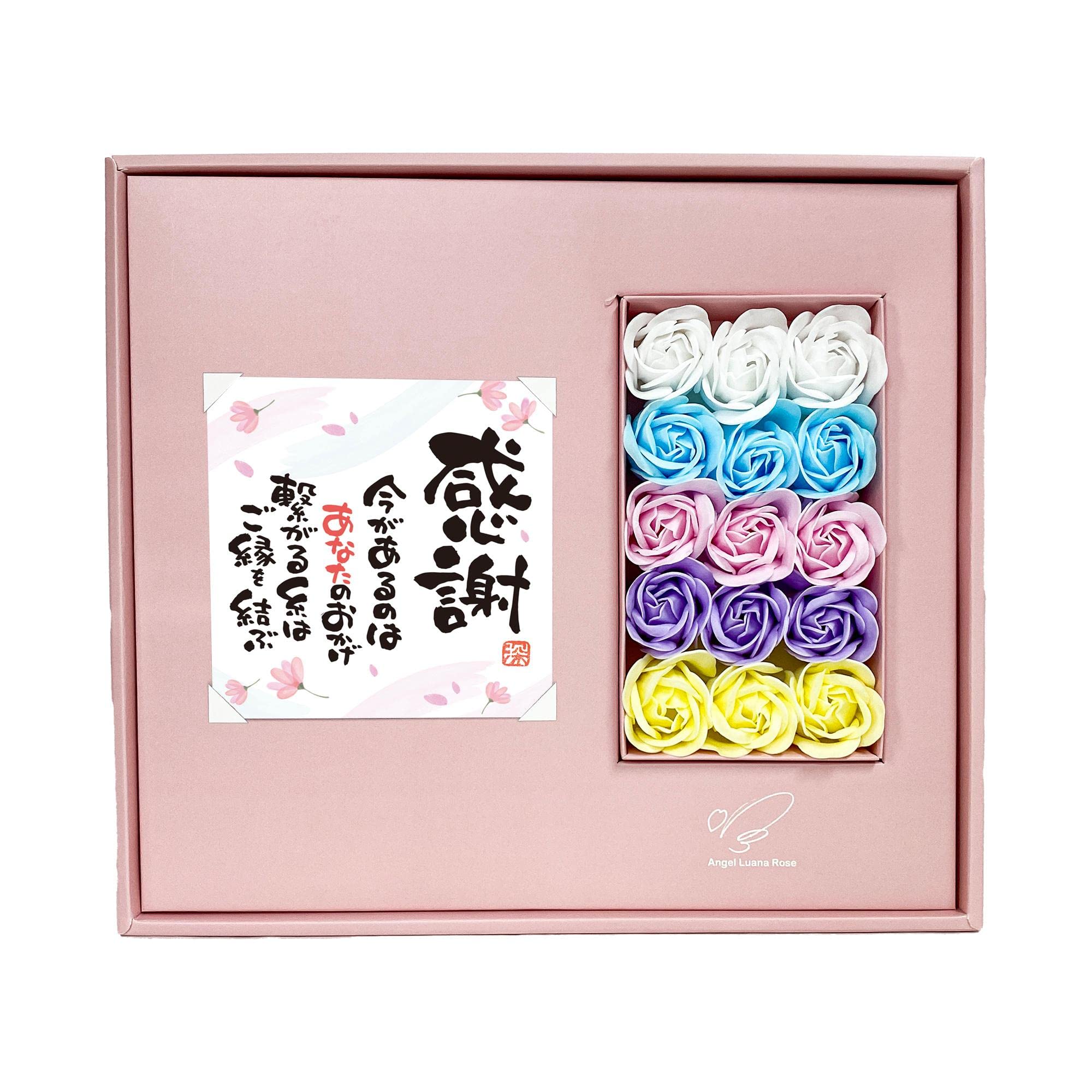

Soap Soap Flower Luana Hand Soap 15 Rings Thank You Gift Q-FLA 796388-C1