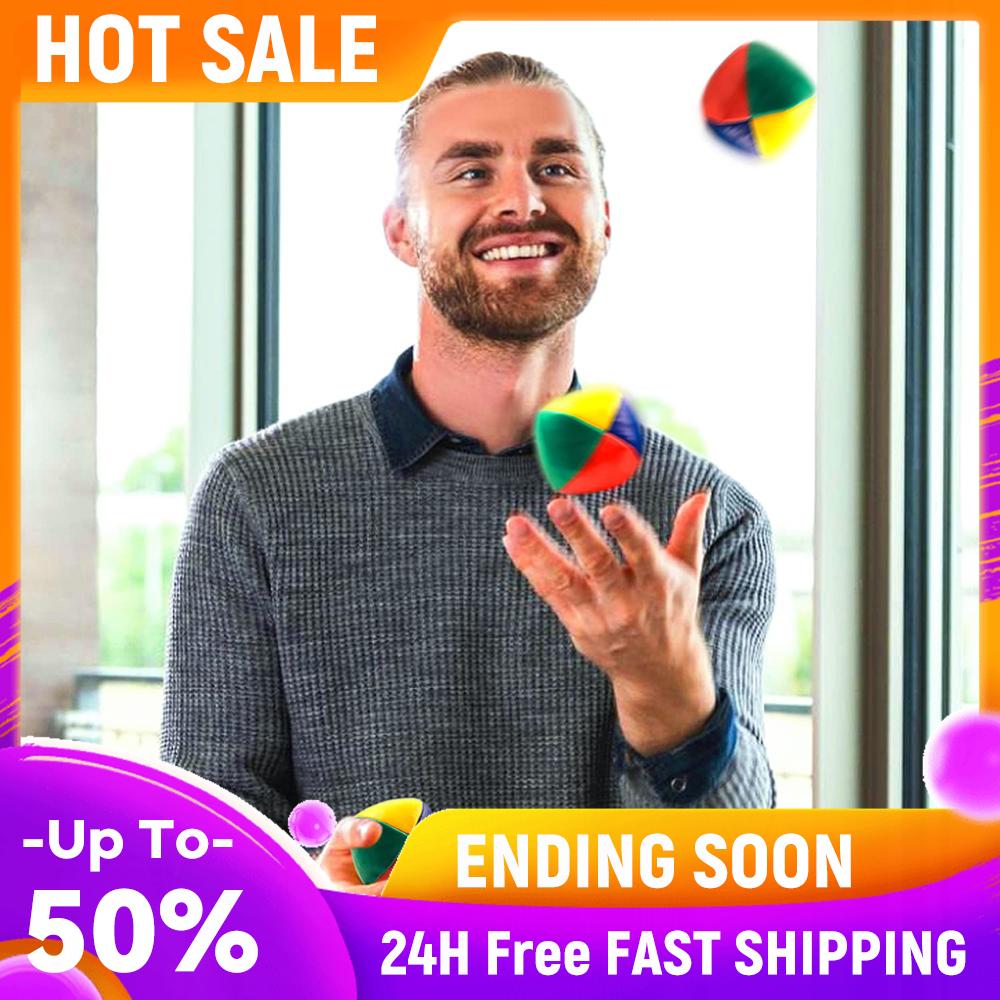

12pcs Outdoor Throw Sports Circus Balls Multi-Colored Juggling Balls Anti-deformation Strong Stitching for Kids Adults Beginner China Mainland