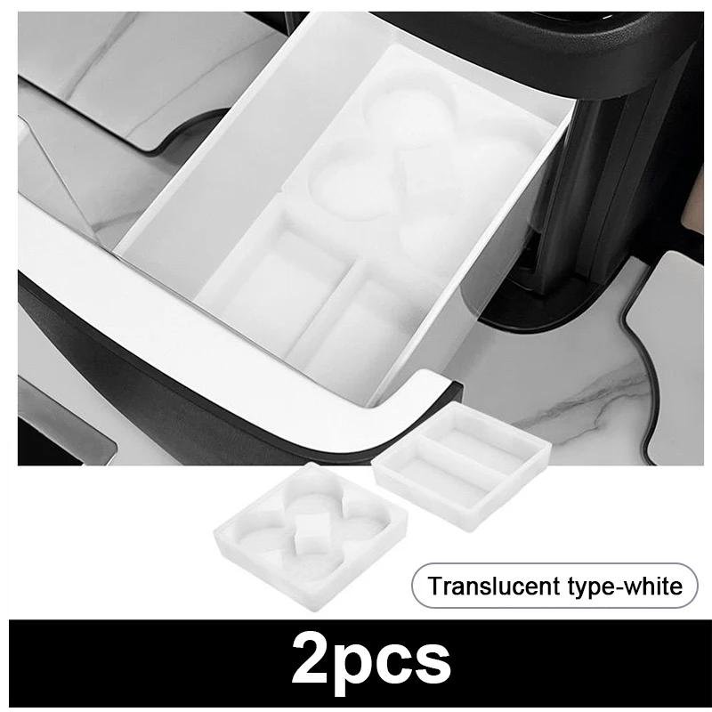 Car Storage Pad For Xpeng X9 Accessories 2023 2024 2025 H93 Refrigerator Tray Silicone Mat Storage Box Pad Restyling Interior
