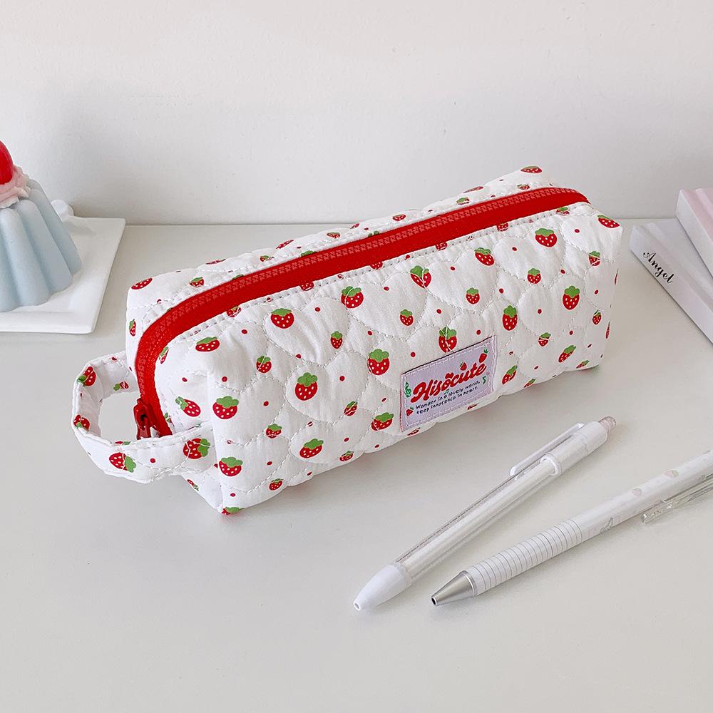 Portable Large-Capacity Makeup & Stationery Bag for Girls