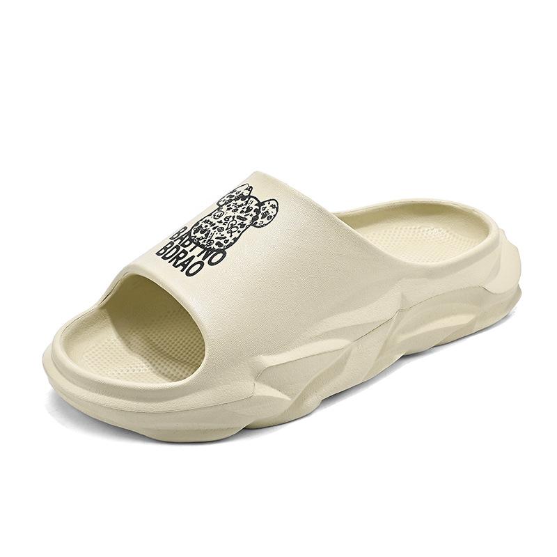 

Thick-soled slippers men s 2025 summer outer wear couple indoor bathing dual-purpose non-slip and deodorant couple cool slippers women 45