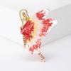 Luxury Rhinestone Butterfly Brooches for Women Unisex Pearl Insect Pins Event Party Gift Backpack Decoration Clothes Accessories