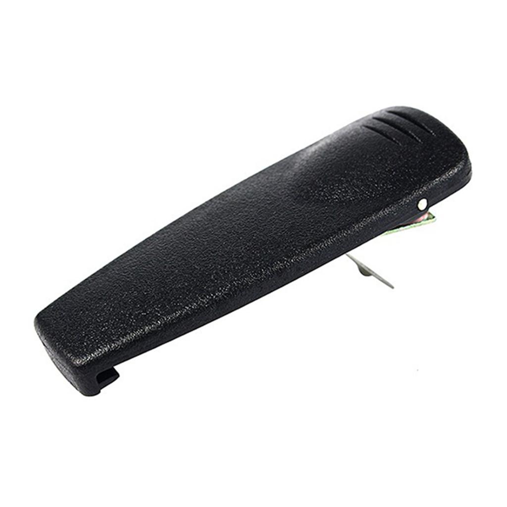 ABWR-1 Pcs Bnc Male Plug Right Angle Crimp & 10Pcs Radio Clip Rugged Belt Clip For Motorola Two Way Radio Walkie Talkie