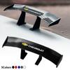 Car Rear Spoiler Mini Spoiler Wing Small Tail Emblem Sticker Decoration for Chevrolet Camaro Trax Blazer Cavalier Onix Aveo Silverado Malibu Captiva