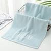 Embriodered Letters Face Towel Pure Cotton Soft Rectangle Towels Good Absorption Simple Creative Kids Adults for Home Bathroom