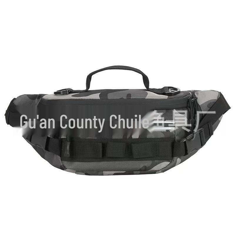 Luya Men's Multifunctional Waterproof Waist Bag for Fishing and Outdoor Travel
