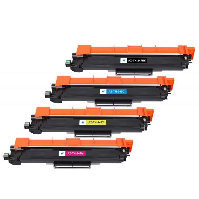 Aztech Compatible for Brother TN247 TN243 TN-247BK TN-247C TN-247M TN-247Y for Brother DCP-L3550CDW MFC-L3750CDW HL-L3210DW HL