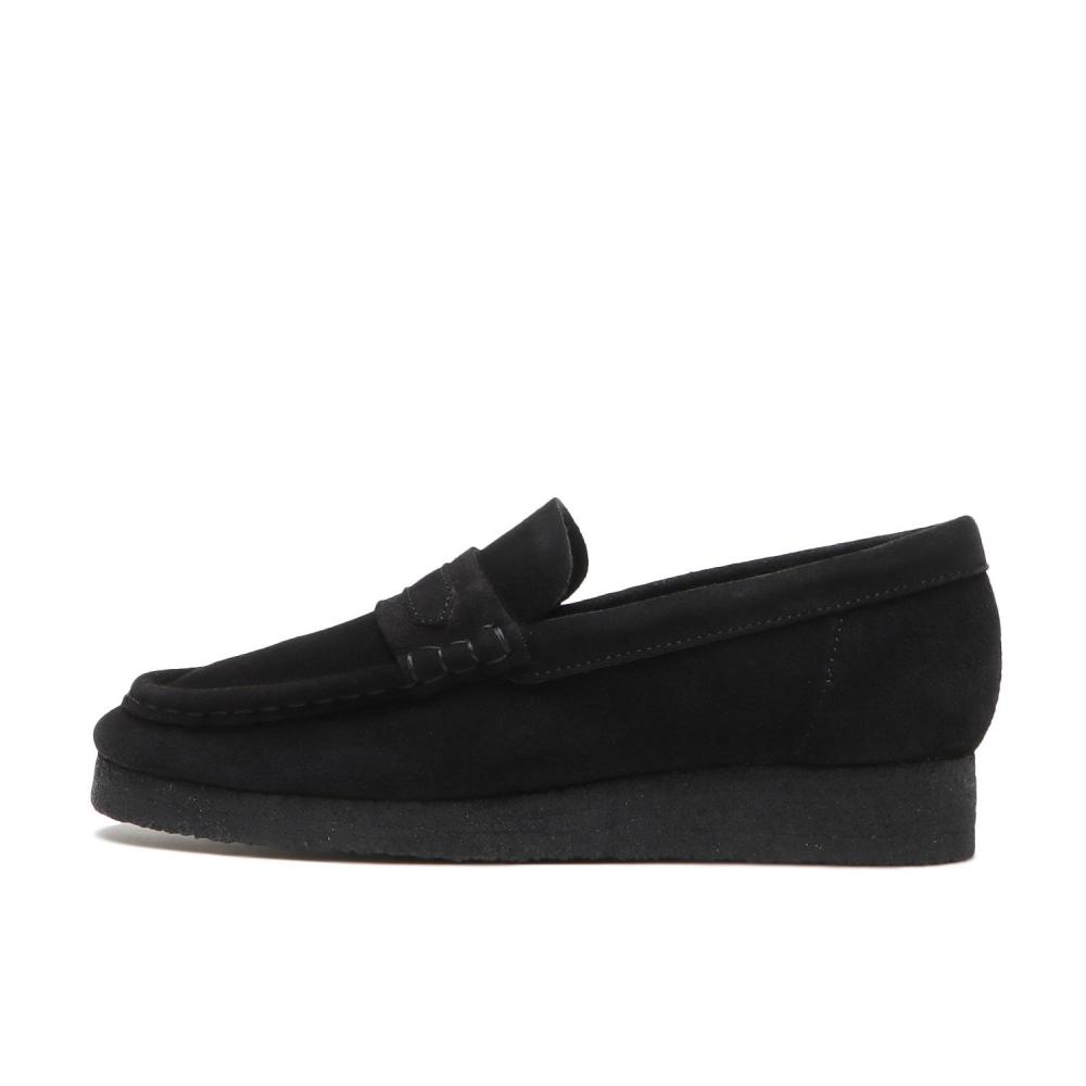 ClarkS W S Wallabeeloafer. 26173509 Черная замша 4(23cm)