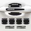 MTDY7 8Pcs/1Set Car Door Handle Protective Stickers For Kia PICANTO MOHAVE RIO CARNIVAL SELTOS NIRO CARENS CERATO VENGA K5 Accessories