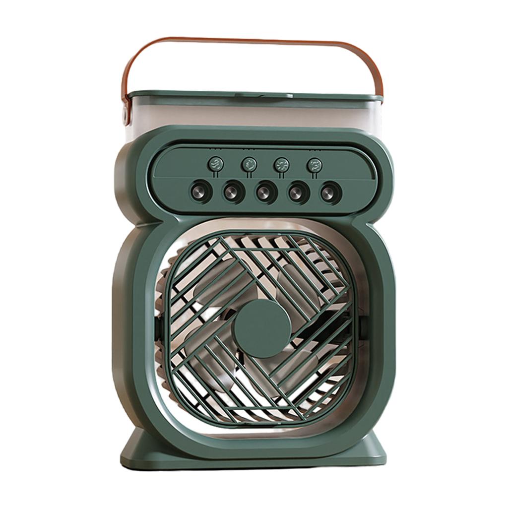 Five Nozzles Air Conditioning Fan With LED Night Light Hot Three In One Fan Air Conditioner Cooler