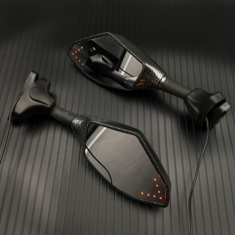 Motorcycle Rearview Mirrors Turn Signals Indicator LED Lights FOR Honda CBR1100XX CBR 1100 CBF1000 VTR 1000 F