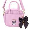 Sanrio Kuromi Mini Boston Bag with Shoulder Ages 3 and 248177 Strap, Up,