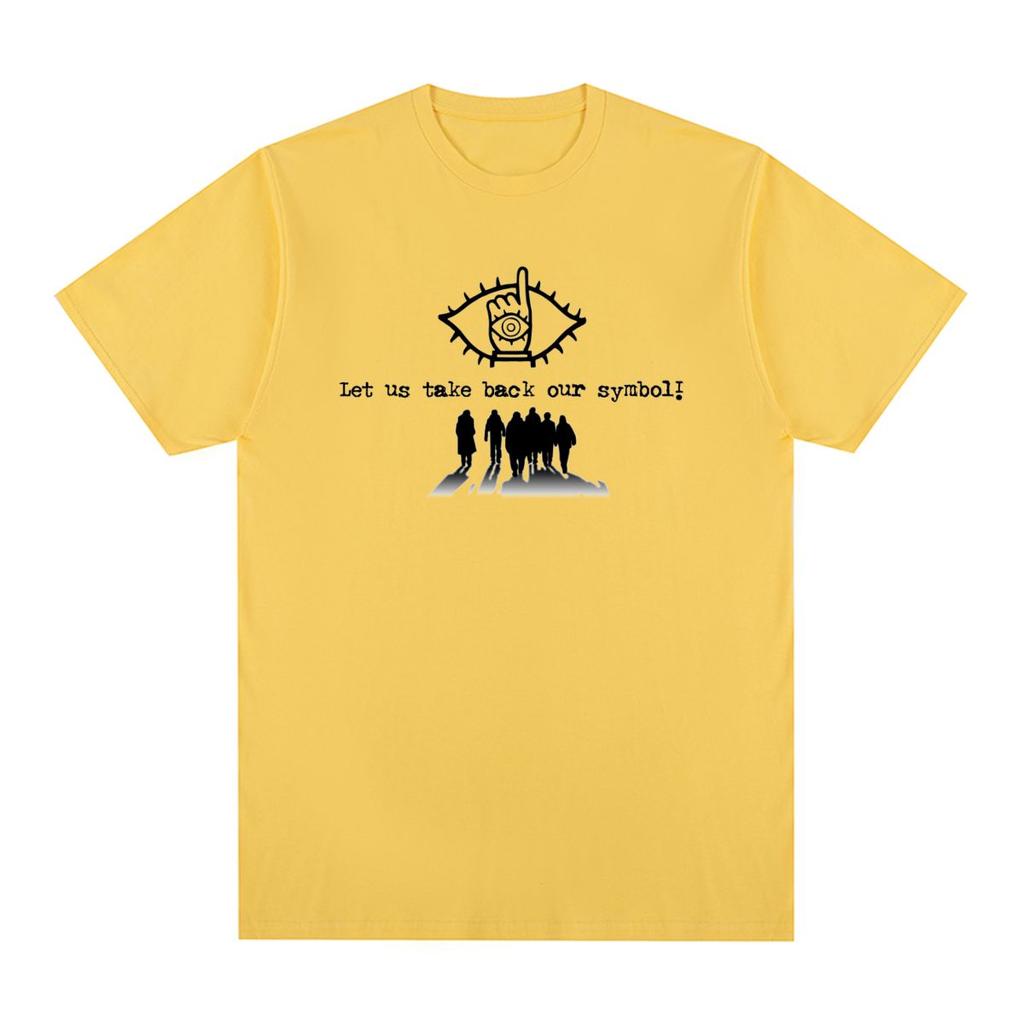 20th century boys Let Us Take Back Our Symbol naoki urasawa Vintage T-shirt Cotton Men T shirt New Tee Tshirt Womens Tops