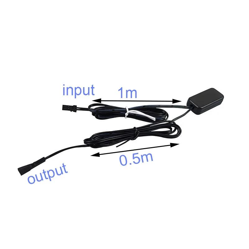 12v-24v Mini Radar Sensor Switch LED Lighting Intelligent Controller Hidden Sensor On/off Delay 30 Seconds Automatic Off