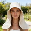 Sun Hat High-Density Anti-UV Fabric Oversized Shawl Style Sun Protection Hat Wide Brim