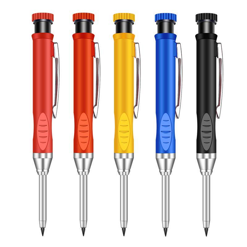 Profesjonalny ołówek stolarski do obróbki drewna z długim nosem do głębokich otworów z szybkoschnącym grafitem