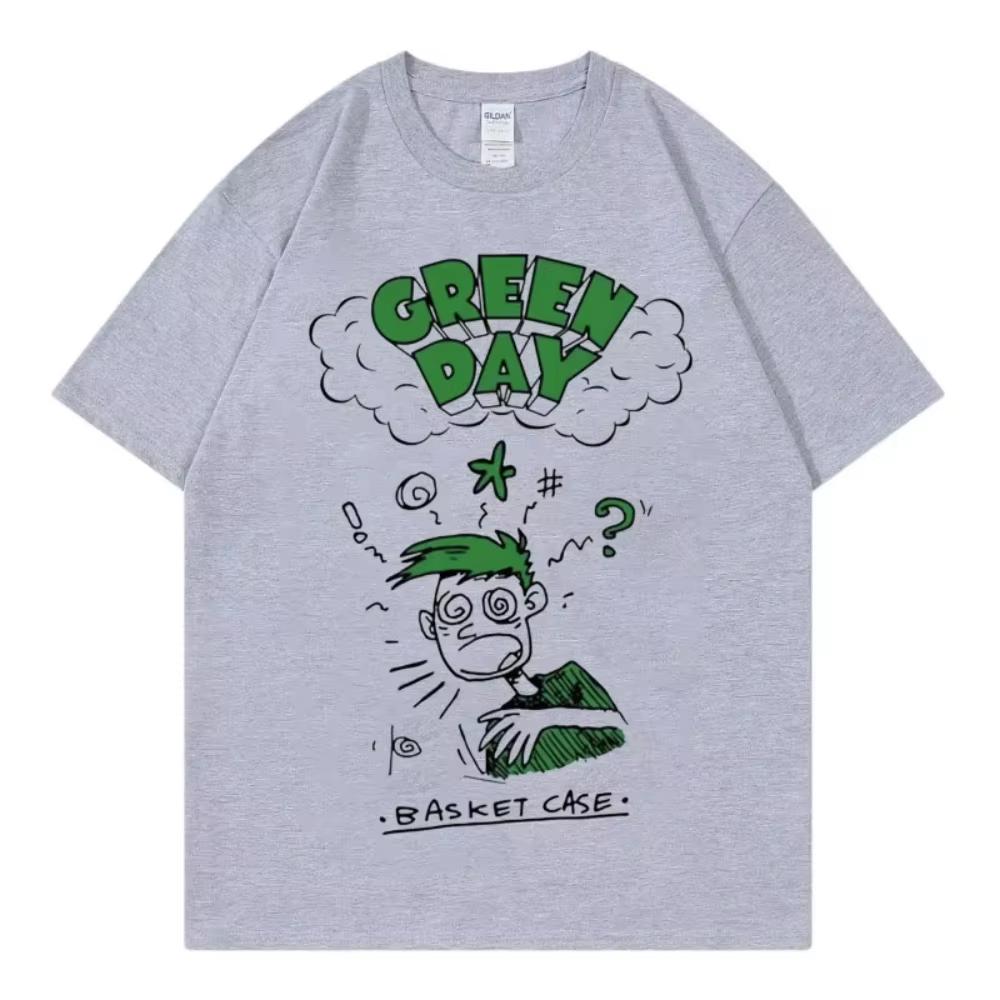 

Punk Rock Band Green Day Merch Tshirts Concert Tour 2026 Fan Gift T Shirt Unisex Womem Clothing High Street Fashion Trend Tshirts XL