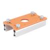 Wood Router Table Insert Plate High Accuracy Router Slotting Positioning Bracket Plate for 65mm