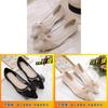 Female Loafers With Mesh Outer Fabric And Lace Bow For Casual Spring Wear