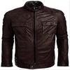 NOORA Men's Real Leather Jacket ST057