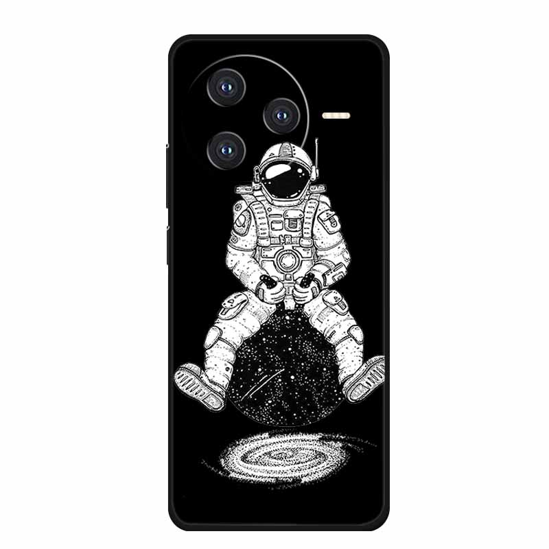 Back Cover For Xiaomi Poco F7 Pro Case F7Pro Funda Black Silicone Soft TPU Coque For Poco F7 Ultra Redmi K80 Pro Case Cartoon