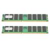 2Pcs Memory Module Desktop Full Compatible DoubleSided 16Grain DDR 1GB 226Mhz PC2100