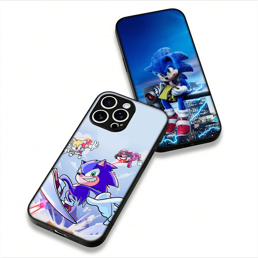 for Xiaomi Poco X7 X6 X5 F7 F6 F8 Ultra F5 M6 M7 M8 Pro C85 C75 C65 C71 C61 Phone Cover Case Anime S-Sonics Cartoon Hedgehog