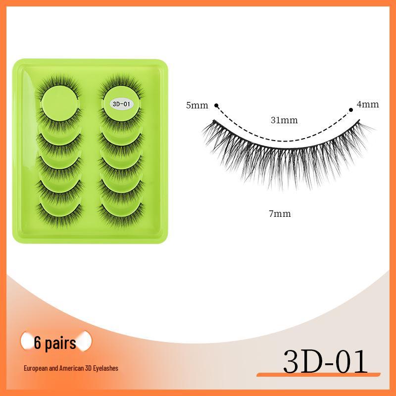 Children's Natural False Eyelashes for Stage Makeup and Latin Dance