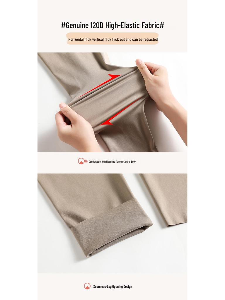 Versatile Women's Slimming Plus Size Yoga Leggings with Skirt Overlay - Nine-Point Summer Pants